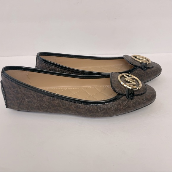 Michael Kors Lillie Logo Moccasin Flats 6.5 - Picture 6 of 11